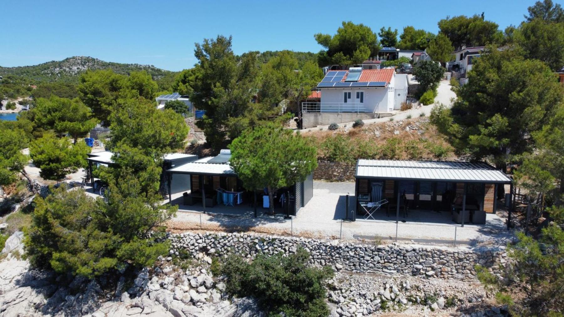Hipo Camp Mobil Home Arta Pakoštane Eksteriør bilde